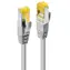 Kabel krosowy Lindy Cat.6A Wtyczka Cat.7 surowa szara