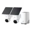 Anker Eufy E42 biały / HomeBase 3 + 2x kamera IP z ładowaniem solarnym / 360° / noktowizor / microSD / Wi-Fi / 4k