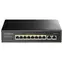 Strong SW8010POE+ / Przełącznik / 8x GbE RJ-45 / 2x GbE RJ-45 Uplink / PoE+ 802.3 AF/at / 20 Gb/s