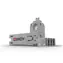 Lindy 40454 Blokada portu USB z kluczykiem biała /4 szt.