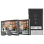 Kit Ezviz HP7 dla 2 rodzin - EU czarno-srebrny / Wi-Fi / 2048×1296 / 2× 7-calowy monitor dotykowy / 1x dzwonek do drzwi / IP65
