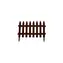 Prosperplast GARDEN CLASSIC 35cm x 3,2m brązowy 7 szt. / Płot 