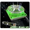 Thermaltake A2214 WENTYLATOR UFO Zielony UV / Wentylator 90x90x38mm / 1300-3600RPM