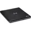Hitachi-LG BP55EB40 Slim czarny / Zewnętrzna nagrywarka Blu-ray / USB 2.0 / zapis 2-5-6-8-24x / odczyt 5-6-8-24x / sprzedaż