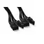be quiet! CP-6620 Kabel 2x PCIe 6+2-pin czarny / długość 600mm
