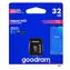 Goodram microSDHC 32GB + adapter / Klasa 10 / UHS-I U1 / R: 100 MBs / Szer. : 10 MBs