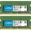 CRUCIAL 64 GB (2x32 GB) 3200 MHz / SO-DIMM / DDR4 / PC4-25600 / CL22 / DRx8 / 1,2 V