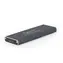 Gembird EE2280-U3C-01 czarny / pudełko zewnętrzne / 22mm / aluminium / USB 3.0
