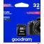 Goodram S1A0 SDHC 32GB / klasa 10 / UHS I / U1 / R: do 20 MBps / W: do 10 MBps