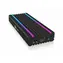 Icy Box IB-1824ML-C31 czarny / Zewnętrzne pudełko na 1x NVMe z paskami LED/ USB 3.1 Typ C i A