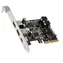 Karta Silverstone ECU05 PCIe / 2x USB 3.0 i 1x USB 3.1 Typ C + 2x wewnętrzne USB 3.0
