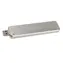 Zewnętrzna skrzynka Silverstone MS09S na dysk SSD M.2 z wysuwanym złączem USB 3.1 srebrna / 2260 i 2280 / Plug & Play