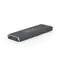 Gembird EE2280-U3C-03 srebrny / pudełko zewnętrzne / 22mm / aluminium / USB 3.1