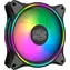 Cooler Master Masterfan MF120 Halo Black / 120 mm / Łożysko karabinowe / 30 dB @ 1800 RPM / ARGB / 4-pin