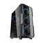 darkFlash Aquarius Akryl czarny / ATX / bez wentylatorów / 3x USB-A / strona przezroczysta / bez źródła zasilania