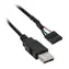 Aqua Computer Cable USB z wtyczką A na 5-pinowe złącze żeńskie, długość 200 cm