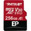 Patriot EP Series microSDXC 256 GB z adapterem / UHS-I V30 / U3 / A1 / Class 10