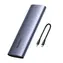 Ugreen CM400 Etui na dysk zewnętrzny M.2 + kabel USB-C/USB-C Szary / B-Key / NGFF / SATA 