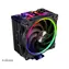 Akasa Soho H4 PLUS / 1x 120 mm / Łożysko hydrodynamiczne / 31,8 dB przy 2000 obr./min / 52,91 CFM / AMD + Intel