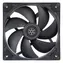 Silverstone VISTA 140 czarny / 140 mm / Łożysko hydrauliczne / 30,8 dB przy 1600 obr./min / 86 CFM / 4-stykowe PWM