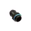 Złączka XSPC z prostym gwintem żeńskim G1/4 cala na 13 mm czarna / łącznik na rurkę 19/13 mm