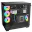 Be quiet! Light Base 600 LX ARGB czarny / ATX / 2x USB-A / 1x USB-C / 4X 120 mm / bez zasilacza / przezroczysty panel boczny