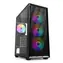 Sharkoon VK4 Rainbow czarny / ATX / 2x USB-A 3.0 / 4X 120mm RGB / bez zasilacza / przezroczysty panel boczny 
