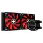 Xilence LiQuRizer LQ240 czarny / 2x 120mm / TDP 300W / 32,2 dB @ 1800 obr./min / AMD + Intel