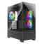 Xilence BEAM XG172 czarny / ATX / 2x USB-A 2.0 / 1x USB-A 3.2 / 3x 120mm ARGB / bez zasilacza / przezroczysty panel boczny 