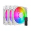 Cooler Master SickleFlow Edge 120 ARGB 3 szt., czarne / 120 mm / dynamiczne łożysko pętlowe / 32,8 dB przy 2500 obr./min / 70,7 CFM / 4-pinowe 