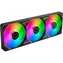 Cooler Master SickleFlow Edge 360 ARGB czarny / 3x 120mm / Loop Dynamic Bearing / 38,5 dB @ 2500 obr./min / 190 CFM / ARGB / 4