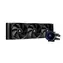 Chieftec Iceberg 360 Ciemnoczarny / 3 x 120 mm / Łożysko dynamiczne / 34,7 dB przy 2200 obr./min / 64,72 CFM / AMD + Intel