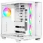 Be quiet! Podstawka oświetleniowa 500 LX biała / ATX / 2x USB A / 4X 120 mm 
