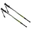 CALTER KOHALA 3-częściowa para czarno-zielona / Kije trekkingowe / 65/110-135 cm