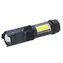 Latarka LED Solight WN49 z zoomem czarna / akumulatorowa / 100lm+70lm / Li ION