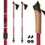 Kije do nordic walking NILS EXTREME NW607 czerwone