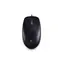 Logitech B100 czarna / Przewodowa mysz optyczna / USB
