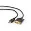 Kabel Gembird HDMI - DVI męsko-męski 1,8 m / złącza pozłacane 18+1