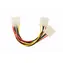 Rozgałęźnik mocy Gembird MOLEX 5,25" na 2x 5,25" / 15cm