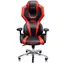 Fotel gamingowy E-BLUE AUROZA / 124cm / odchylany do 118° / skóra syntetyczna / czarno-czerwony