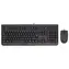 Zestaw Cherry /przewodowy klawiatura i mysz DC 2000/USB/ CZ+SK/czarny