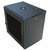 Szafa DATACOM 19" 12U 450 mm (szkło) / czarna