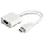 Adapter MicroConnect HDMI 1.4 - VGA MF / 1920x1080p@60MHz / brak dźwięku / 0,3m / biały