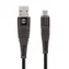 Kabel do transmisji danych Forever USB-C w kolorze czarnym