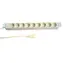 Szyna rack Knurr PDU / 7x230V / 1U / 19" / 1x16A / IEC320 C20 / biała