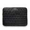 Guess Pikowana torba na laptopa 13" czarna / skóra EKO
