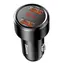 Ładowarka samochodowa Baseus Magic Dual QC USB / 45W / 2x USB-A / QC 3.0 / 6A / wyświetlacz LED / czarna