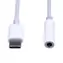 PremiumCord Konwerter USB-C na złącze audio jack 3,5 mm żeńskie 10 cm