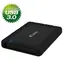 Fantec AluPro U3 czarna / ramka na dysk twardy 2,5" / SATA / USB 3.0 