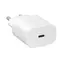 Samsung Zasilacz z szybkim ładowaniem (25W) bez kabla biały (zbiorczy) / USB-C / 3A 
